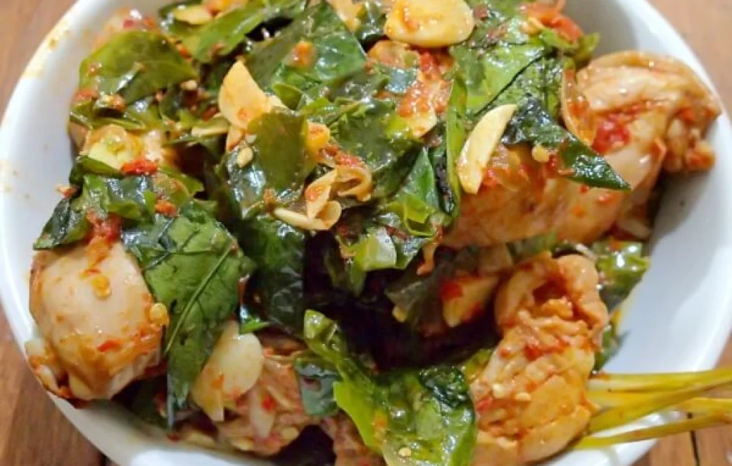 ayam daun melinjo