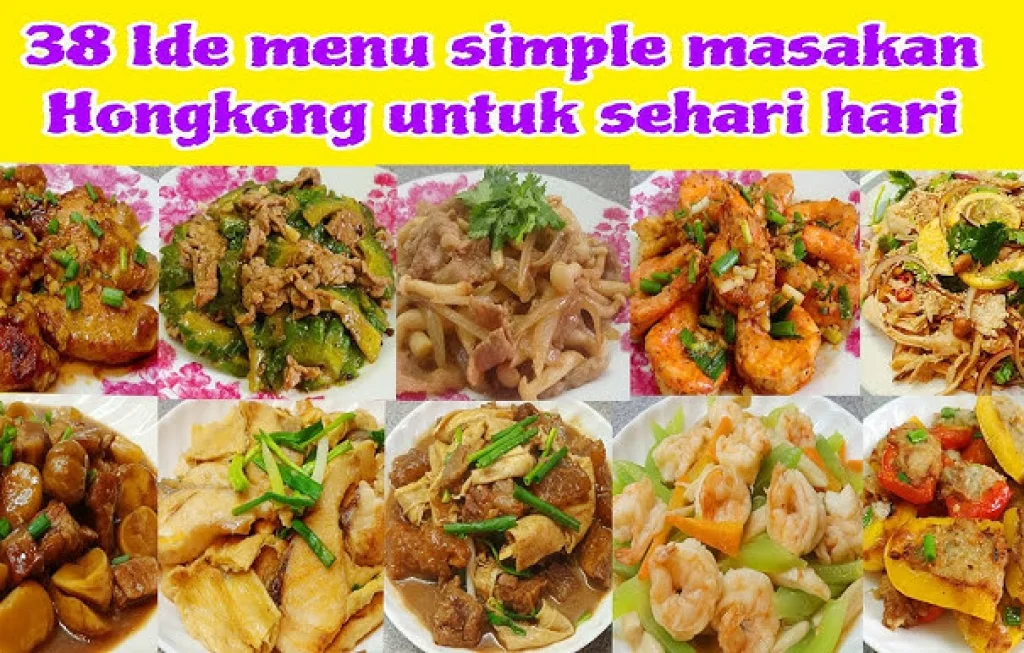 Menu Masakan Sehari-hari