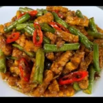 Resep Orek Tahu Kacang