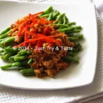 Tumis Buncis Asam Pedas