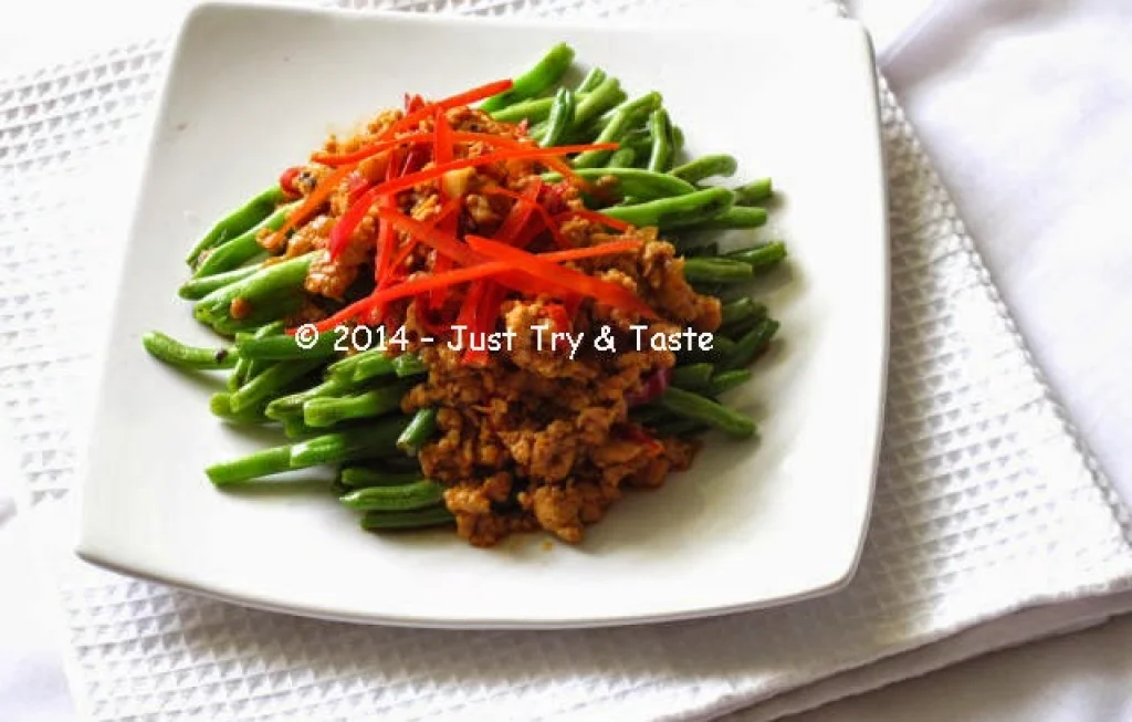 Tumis Buncis Asam Pedas